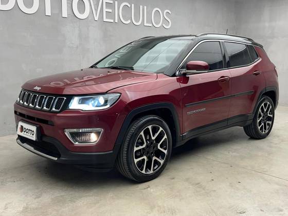 JEEP COMPASS 2.0 16V FLEX LIMITED AUTOMÁTICO JEEP COMPASS 2.0 16V FLEX LIMITED AUTOMÁTICO